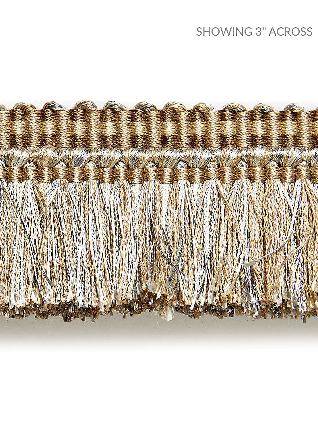 Shimmer Brush Fringe - Flax - Scalamandre Trim
