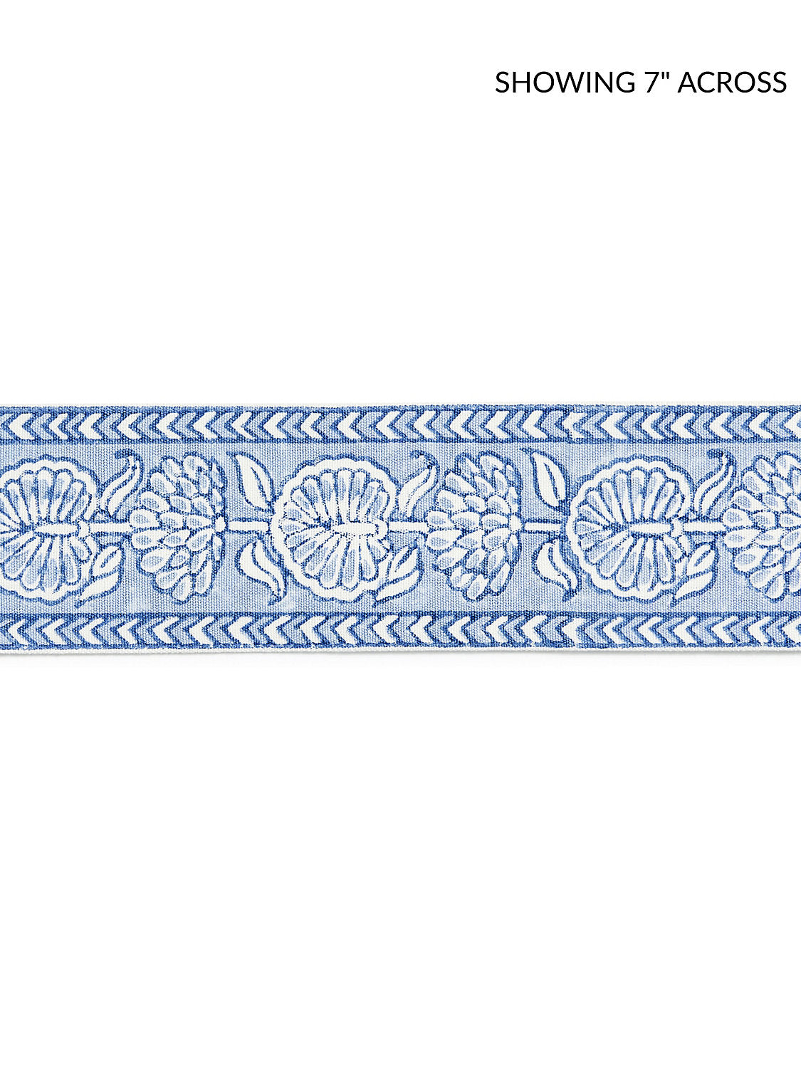 Tulsi Block Print Tape - Lakeside - Scalamandre Trim
