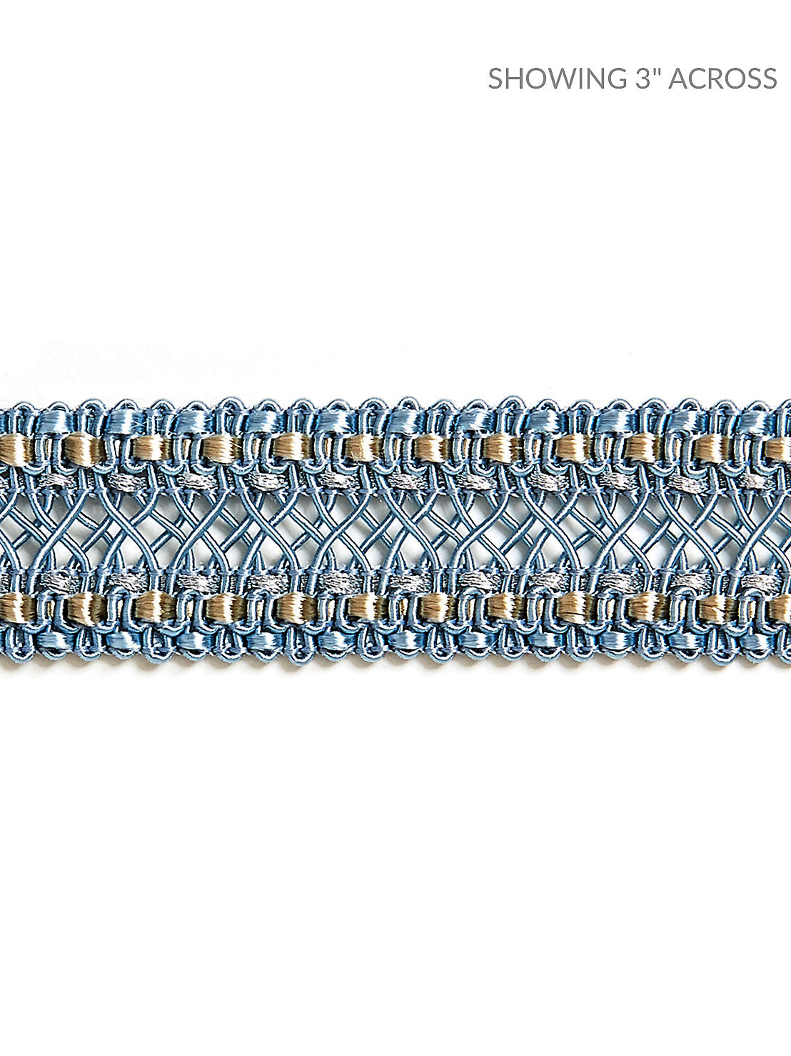 Selena Gimp Braid - Bluestone