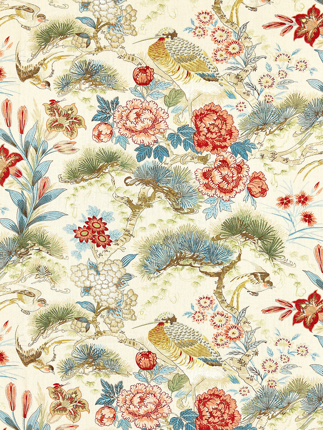 Shenyang Linen Print - Sandalwood