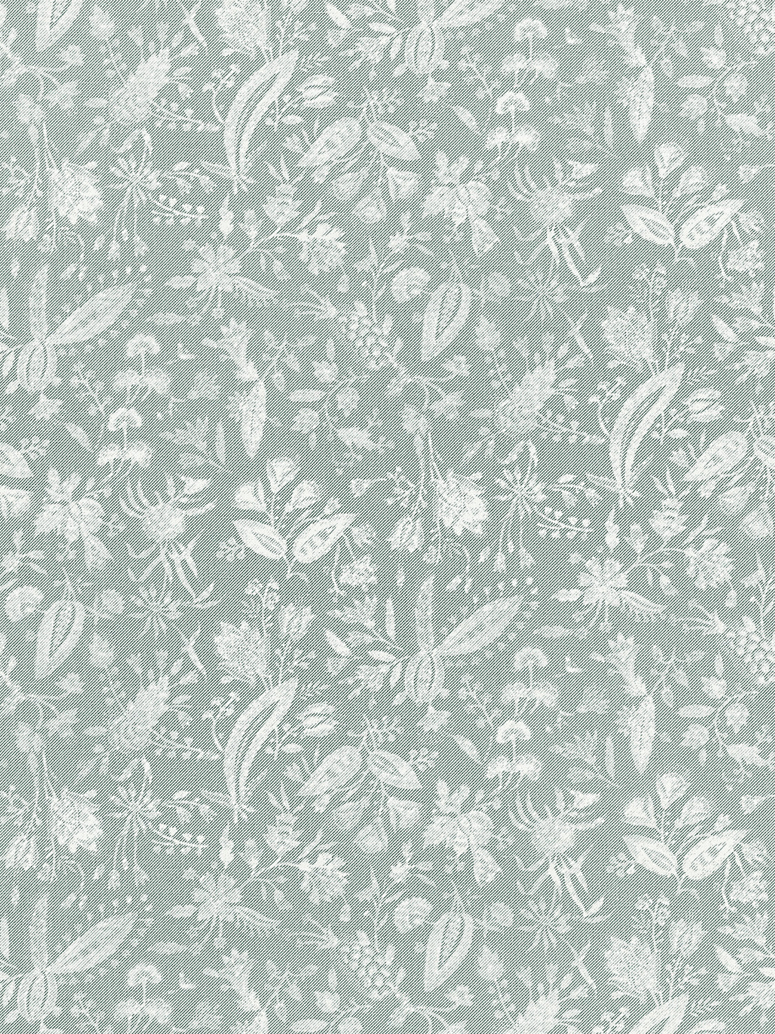 Tulia Linen Print - Mineral - Scalamandre Fabric