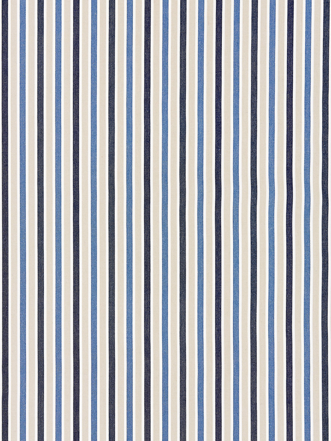Leeds Cotton Stripe - Indigo