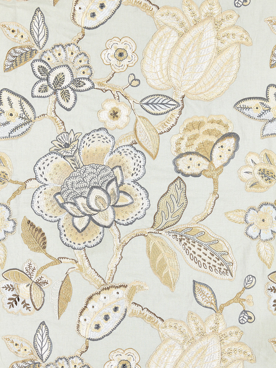 Coromandel Embroidery - Mineral