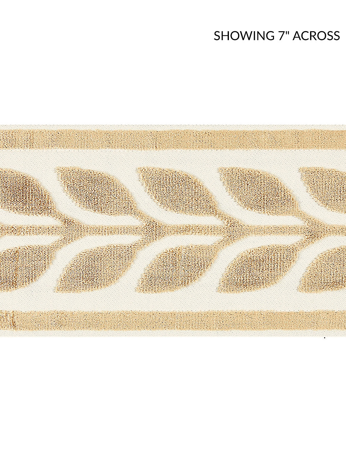 Vigne Velvet Tape - Camel - Scalamandre Trim