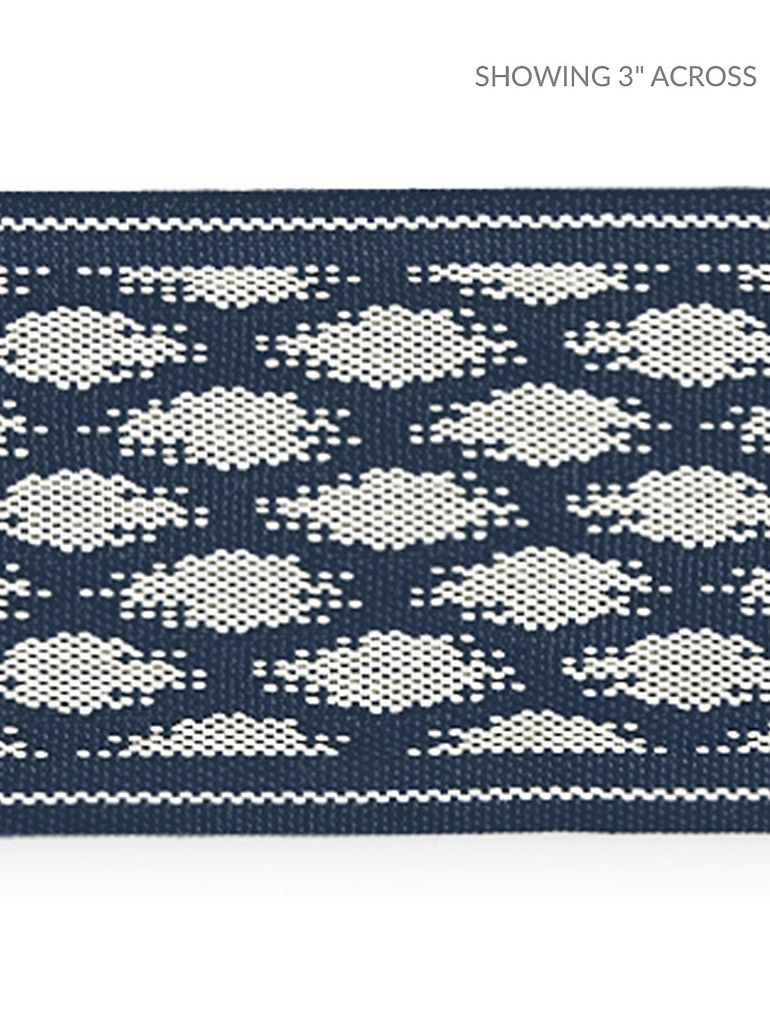 Patara Ikat Tape - Indigo - Scalamandre Trim