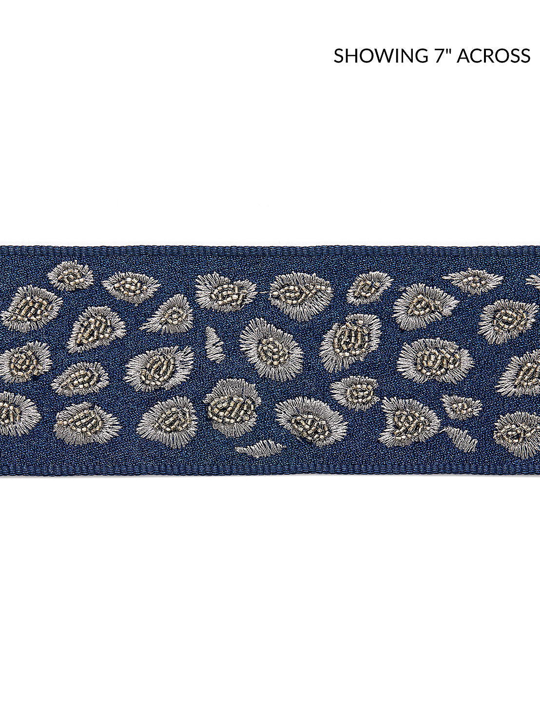 Catwalk Embellished Tape - Midnight - Scalamandre Trim