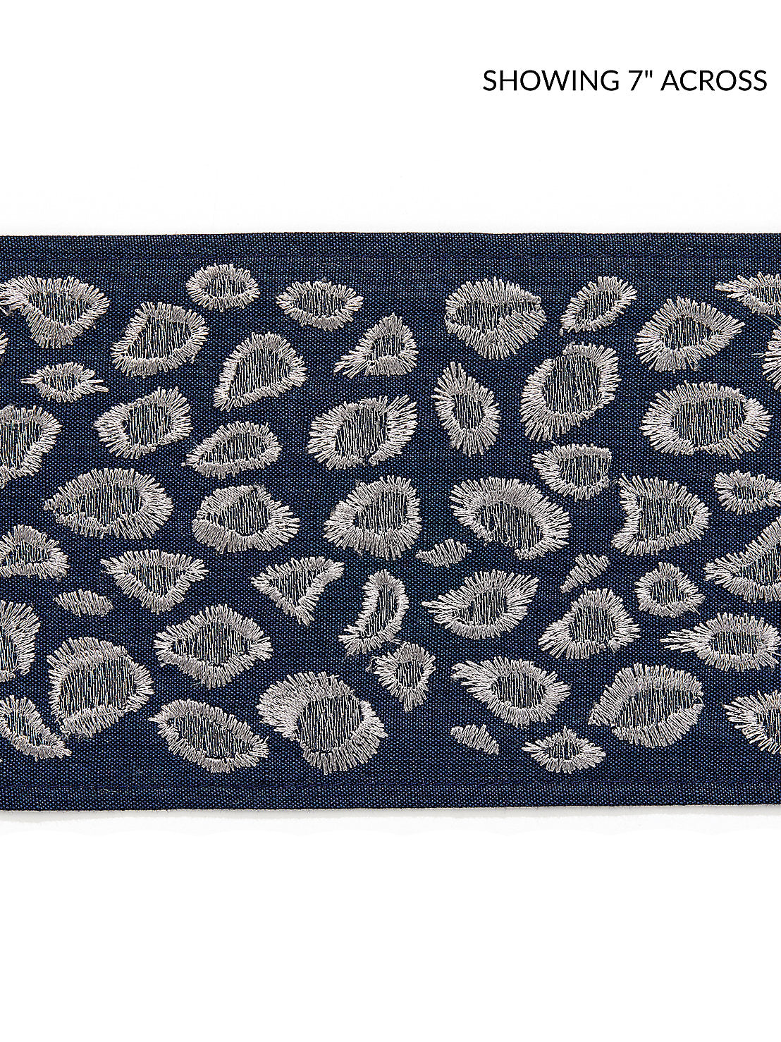 Catwalk Embroidered Tape - Midnight