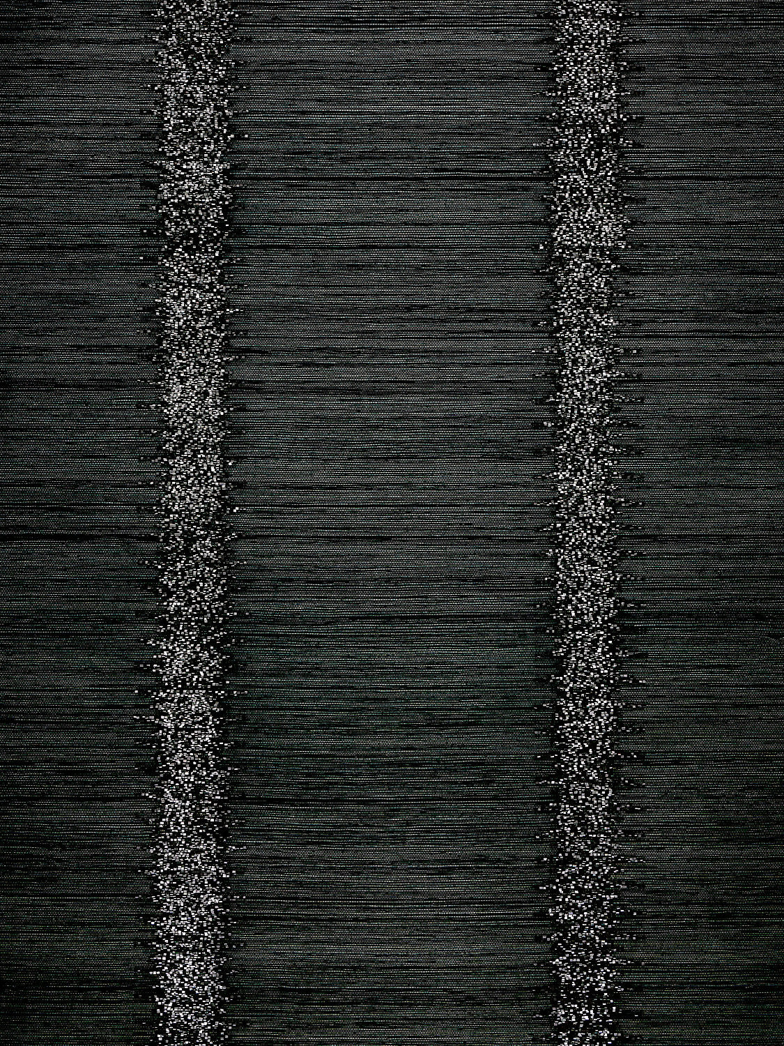 Veronica Beaded Grasscloth - Carbon - Scalamandre Wallpaper