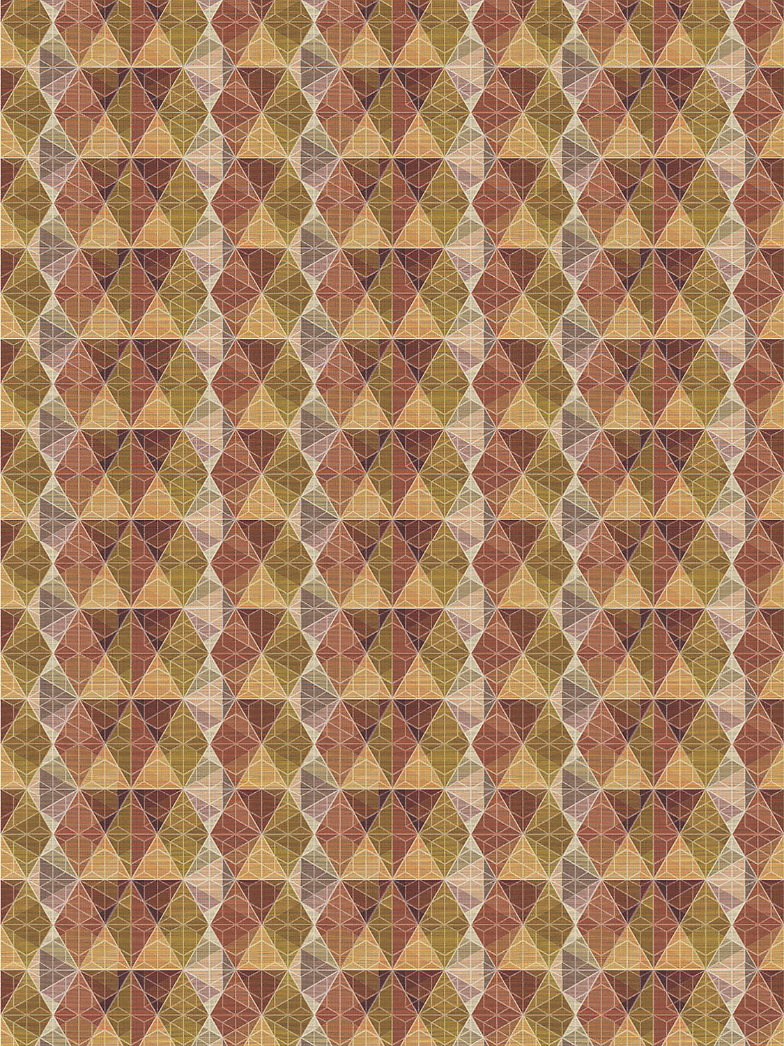 Kobe - Raisin - Scalamandre Wallpaper