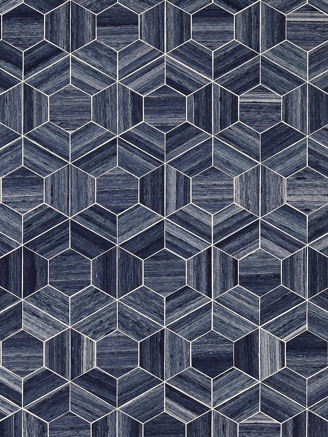 Hive | Slub - Peppercorn - Scalamandre Wallpaper