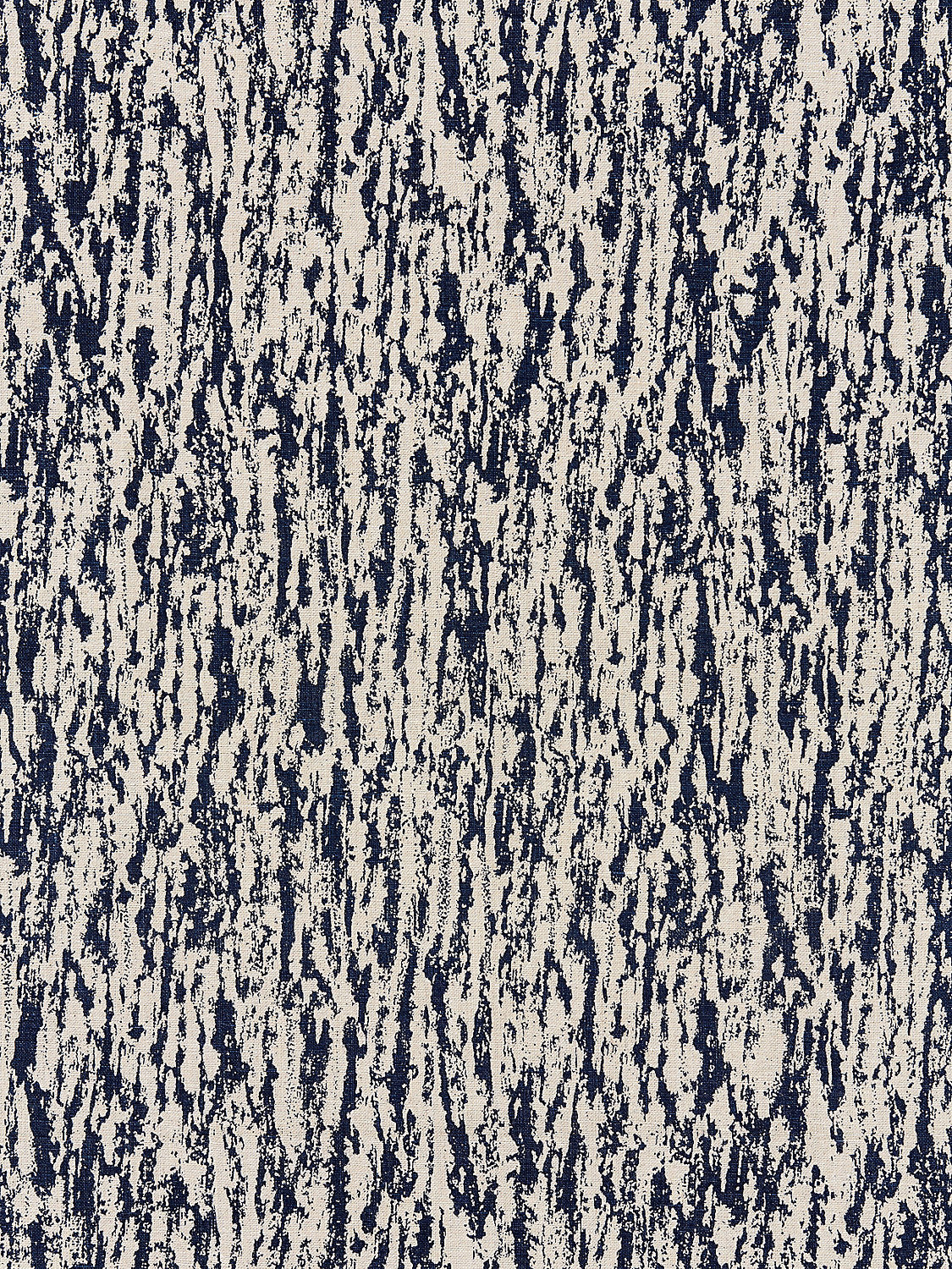 Sequoia Linen Print - Indigo - Scalamandre Fabric