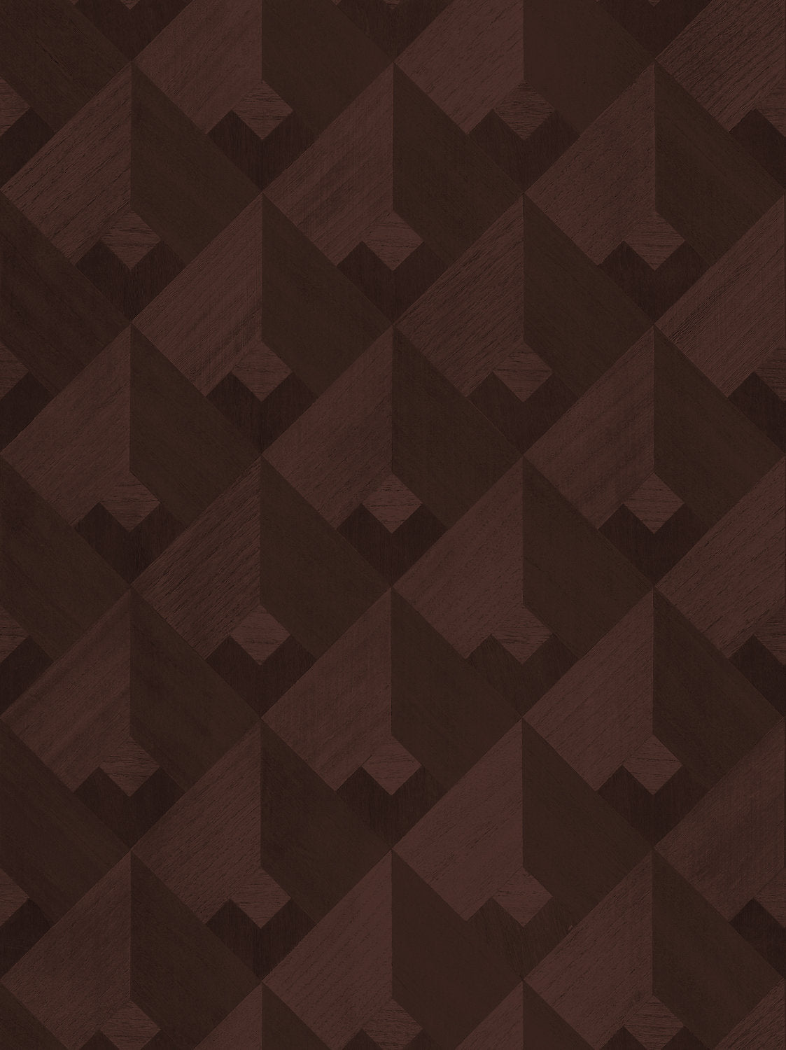 Stanza - Chocolate Cherry - Scalamandre Wallpaper
