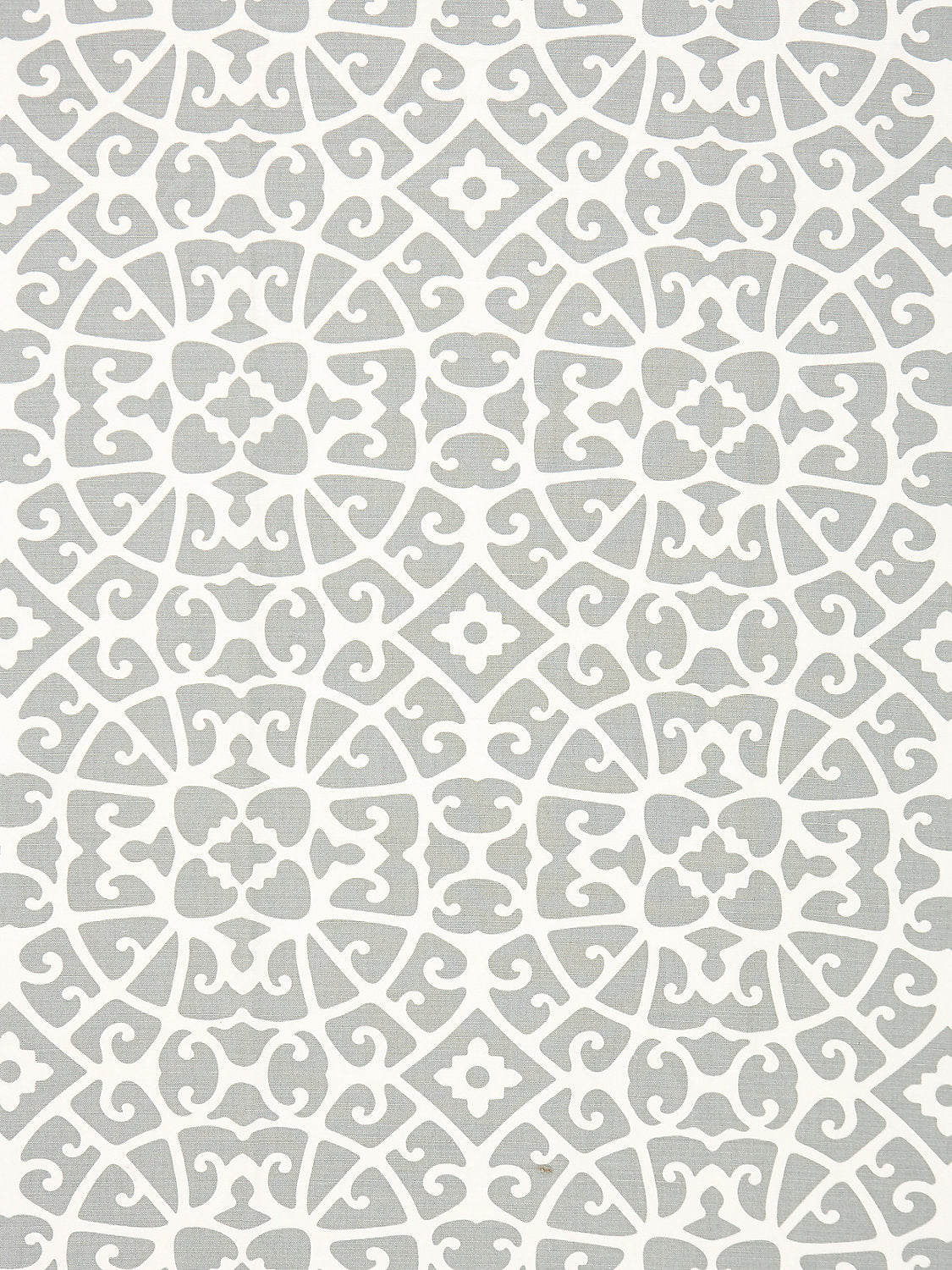 Anshun Lattice - Pewter - Scalamandre Fabric