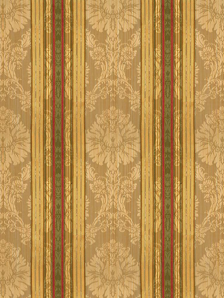 Santa Margarita - Multi On Ochre - Scalamandre Fabric