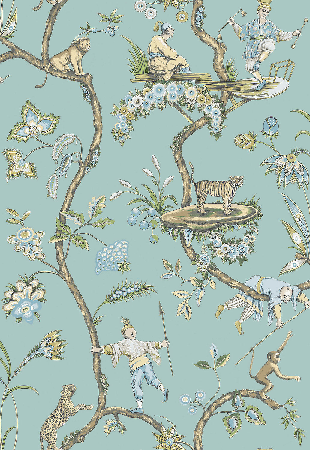 Chinoise Exotique | Removable - Robin'S Egg