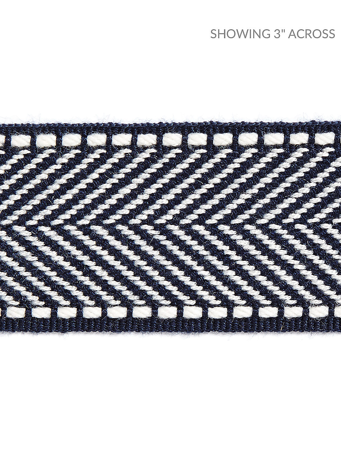 Montauk Herringbone Tape - Indigo
