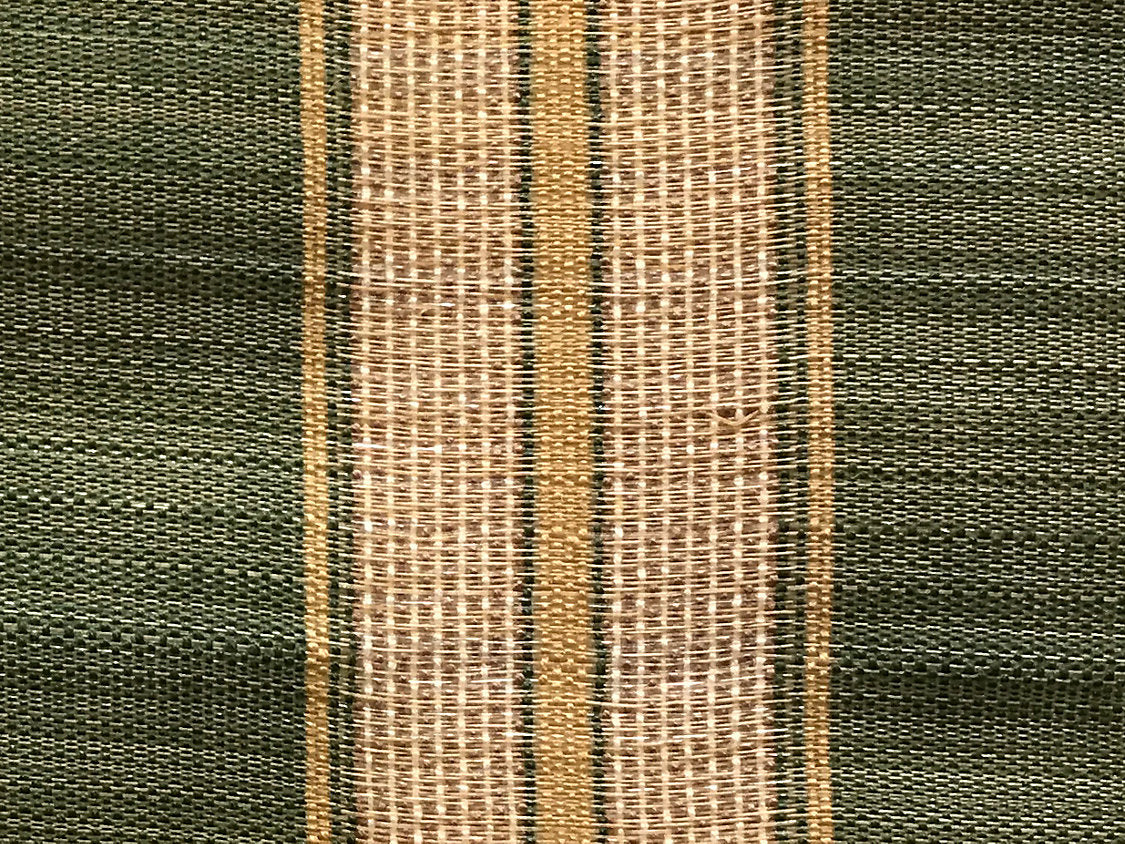 Neapolitan Horsehair - Green / Gold - Scalamandre Fabric