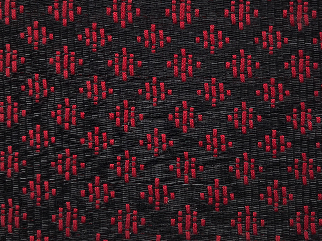 Appaloosa Horsehair - Red / Black - Scalamandre Fabric