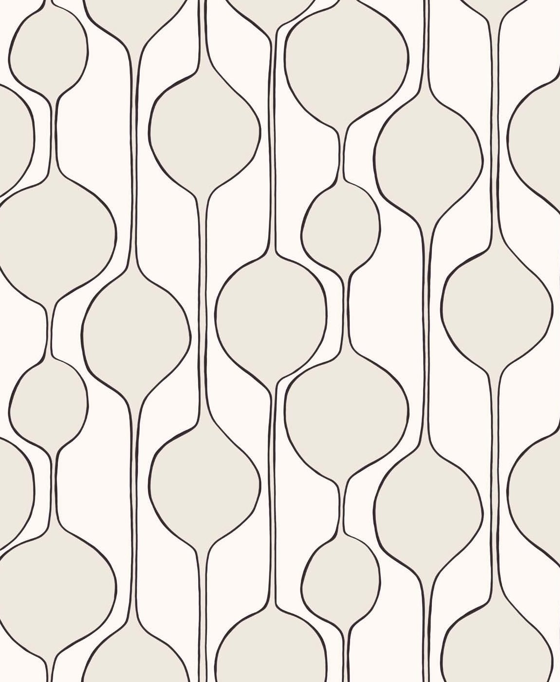 Seabrook Designs SL80100 The Simple Life Minimalist Geometric  Wallpaper Marshmallow