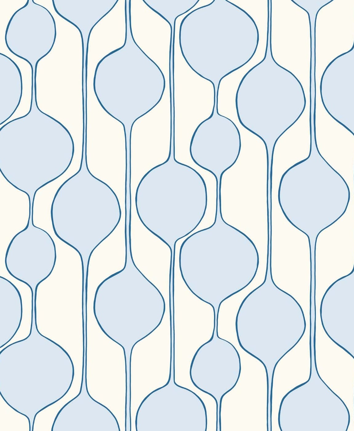 Seabrook Designs SL80102 The Simple Life Minimalist Geometric  Wallpaper Baby Blue