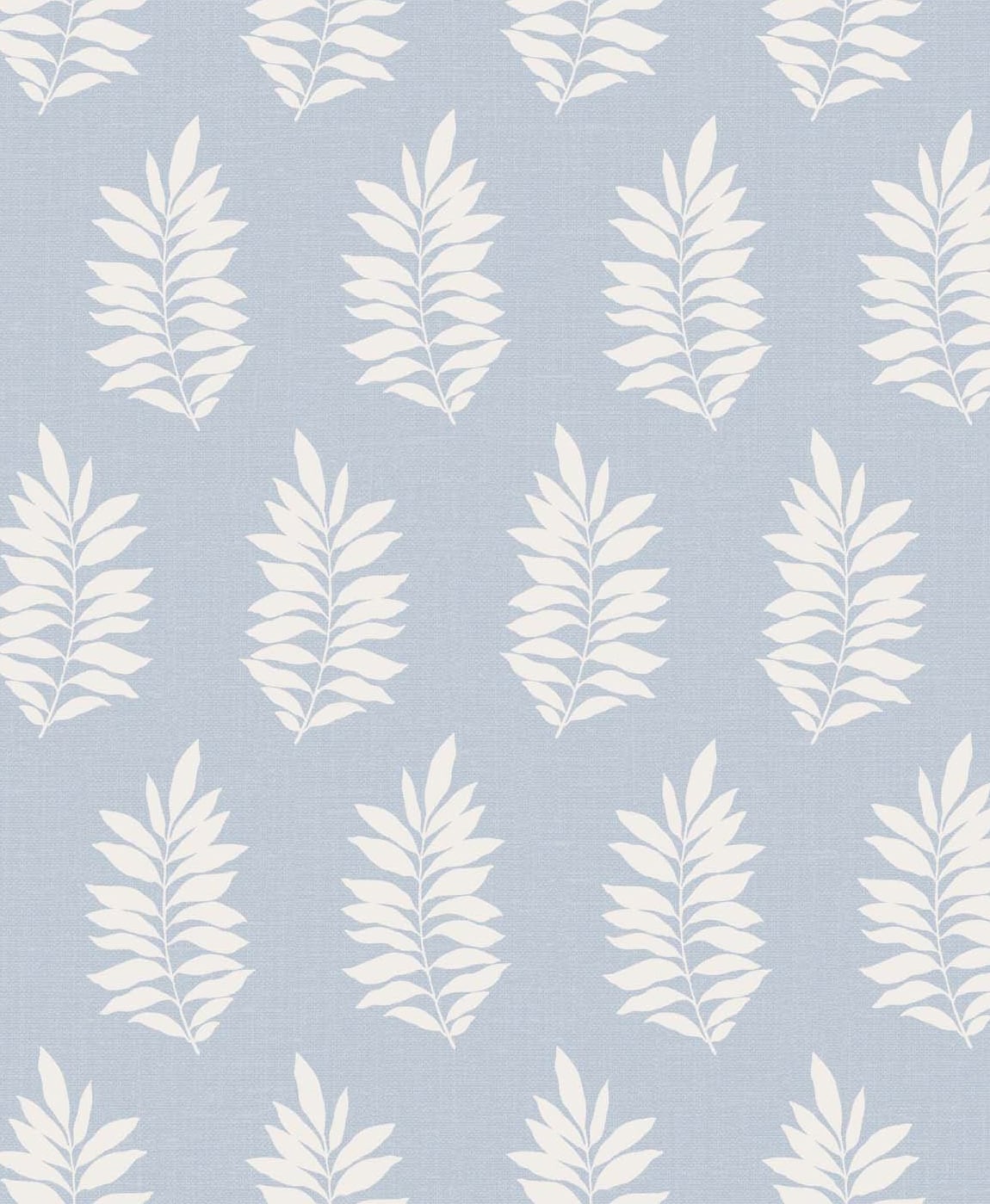 Seabrook Designs SL80302 The Simple Life Pinnate Silhouette  Wallpaper Iceberg