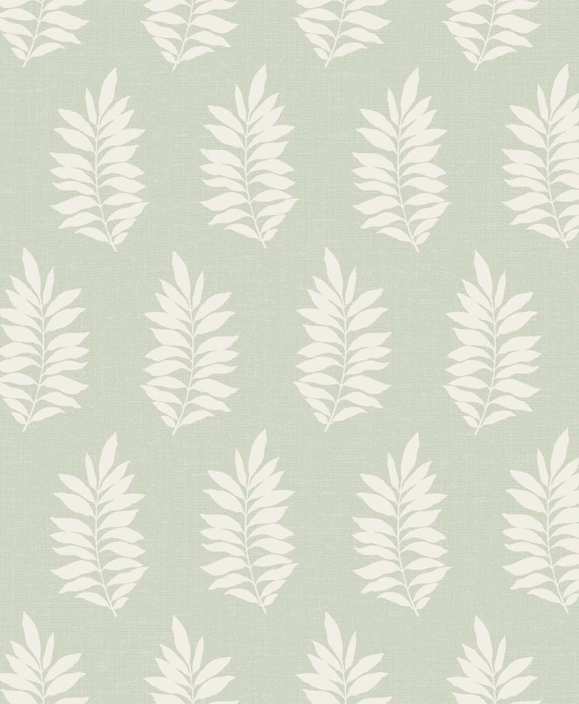 Seabrook Designs SL80304 The Simple Life Pinnate Silhouette  Wallpaper Sage