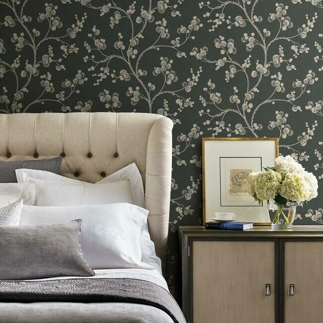 dahlia-trail-wallpaper-black-taupe-york-wallcoverings-ss2502