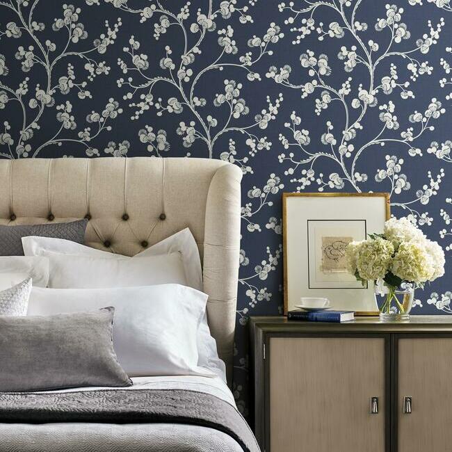 dahlia-trail-wallpaper-navy-york-wallcoverings-ss2505