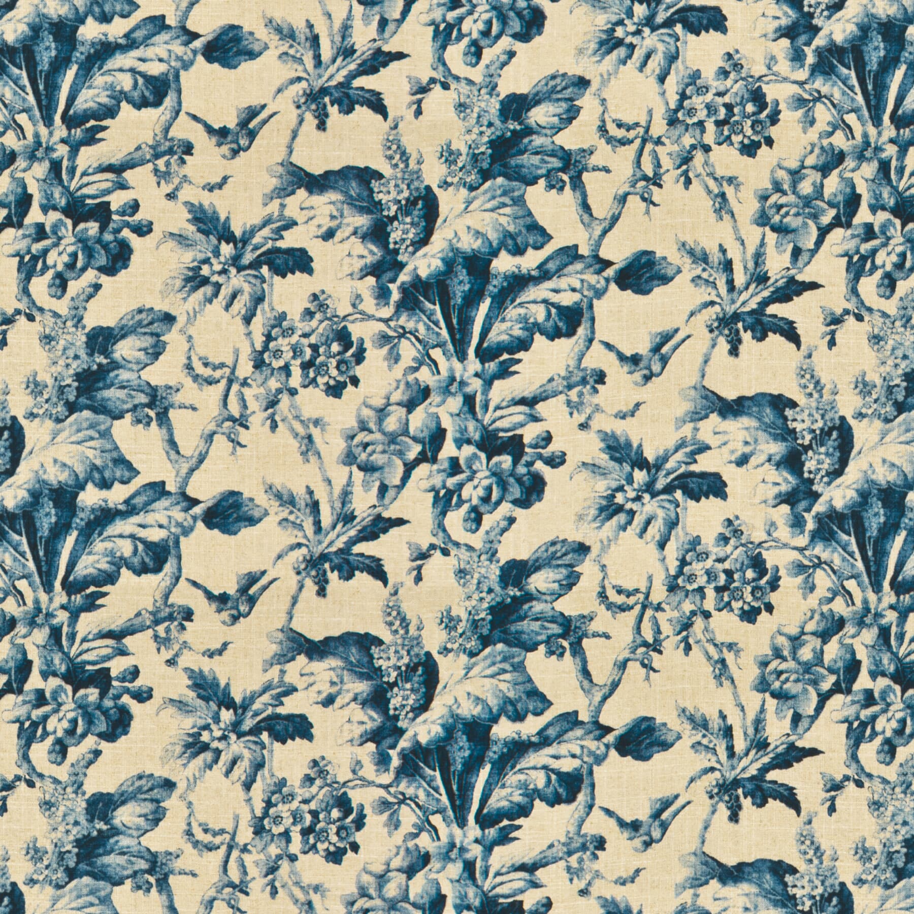 Stotesbury 1 Sapphire by Stout Fabric