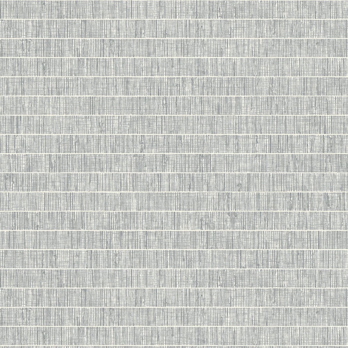 Seabrook Designs TC70008 More Textures Blue Grass Band Embossed Vinyl  Wallpaper Lunar Gray