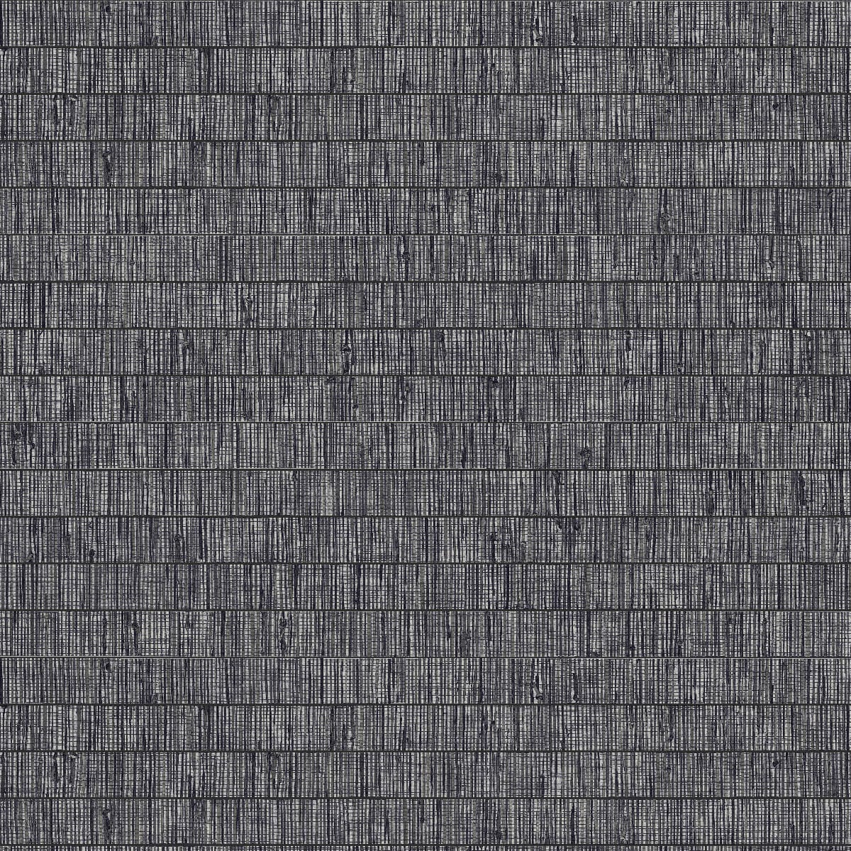 Seabrook Designs TC70010 More Textures Blue Grass Band Embossed Vinyl  Wallpaper Black Locust