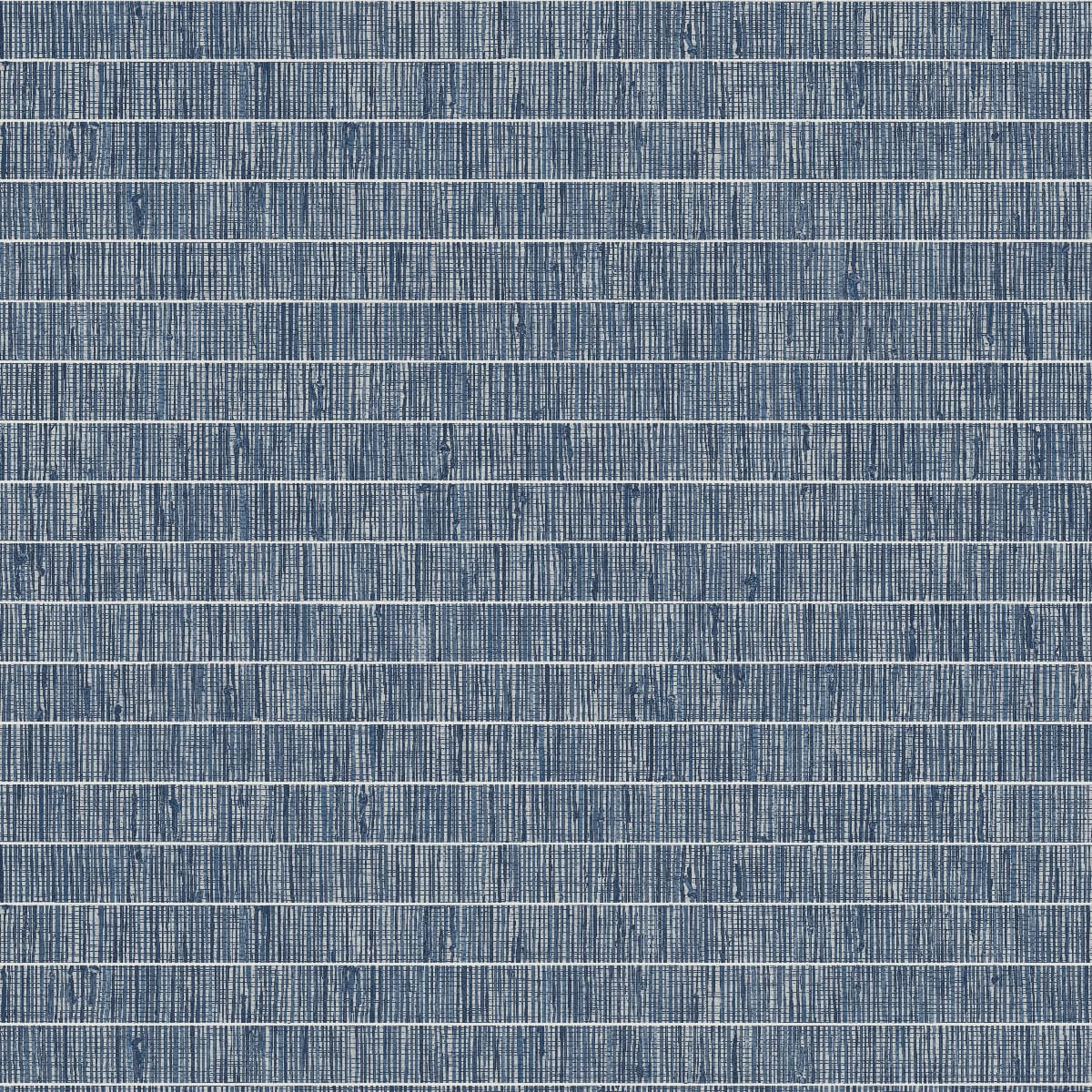 Seabrook Designs TC70012 More Textures Blue Grass Band Embossed Vinyl  Wallpaper Hosta Blue