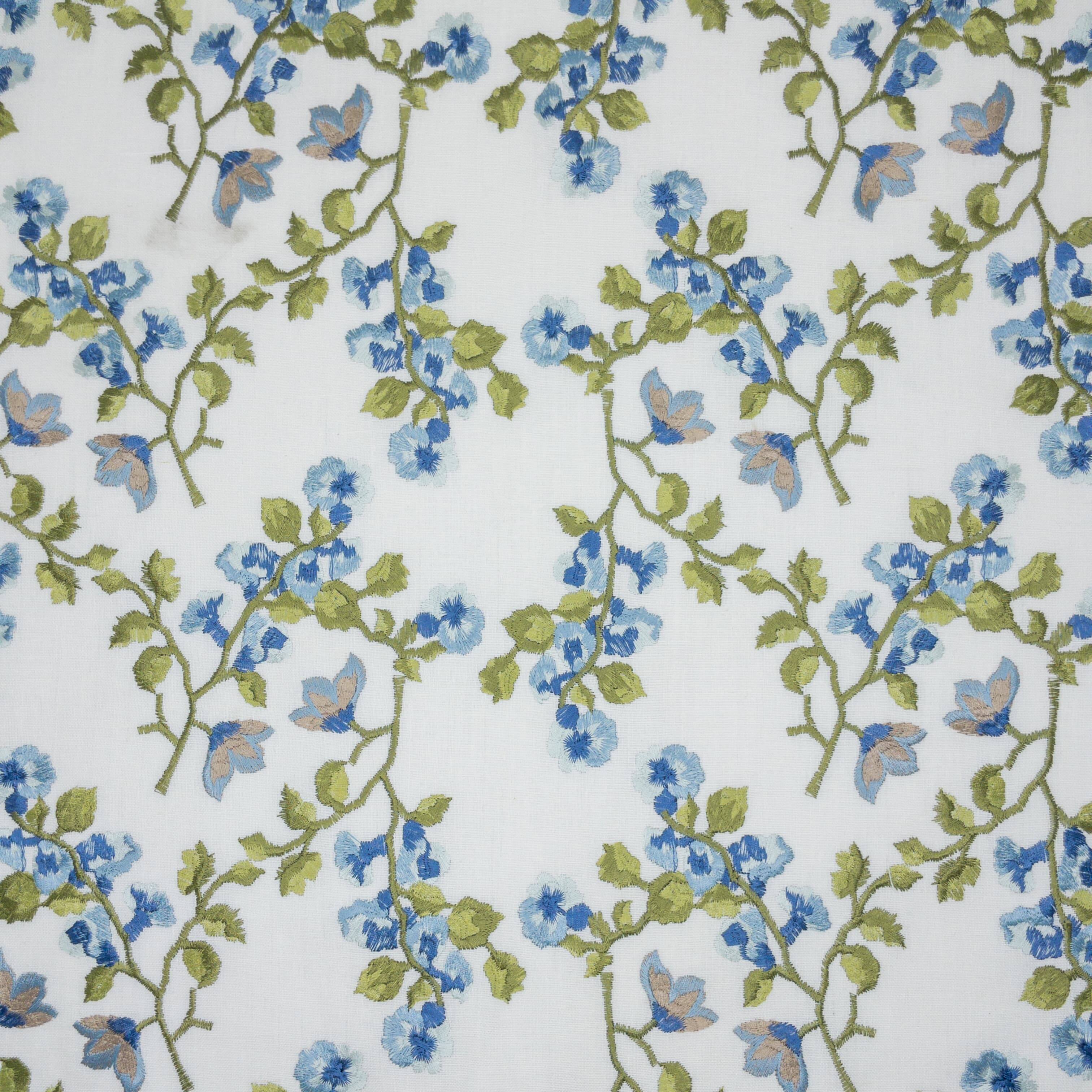 Tedric 1 French Blue by Stout Fabric