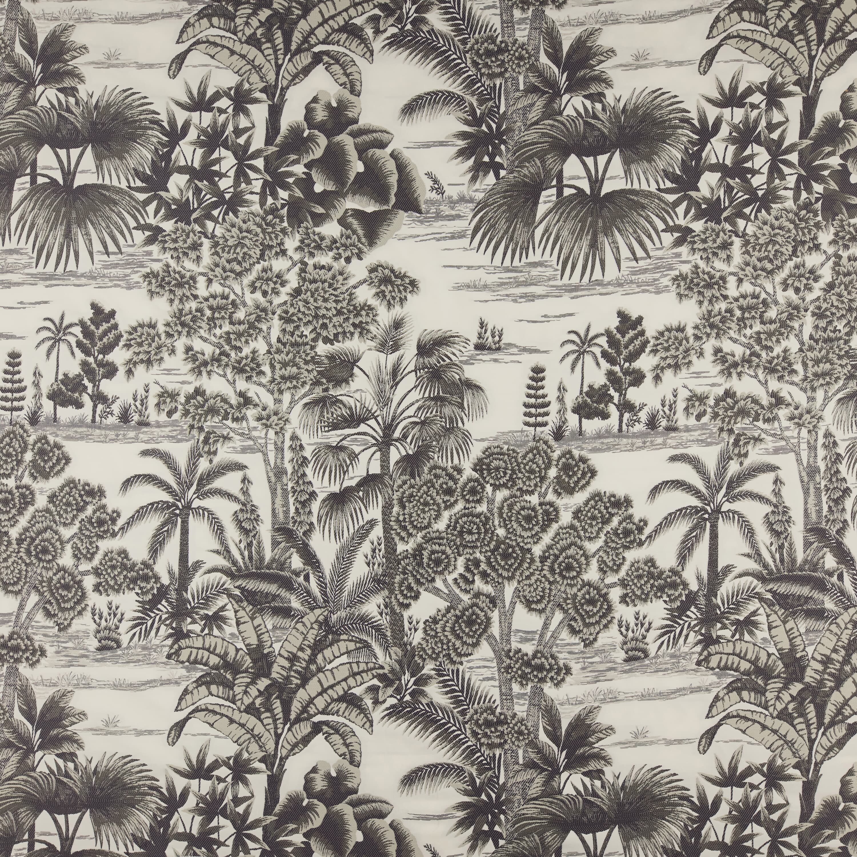 Tropic 2 Charcoal by Stout Fabric