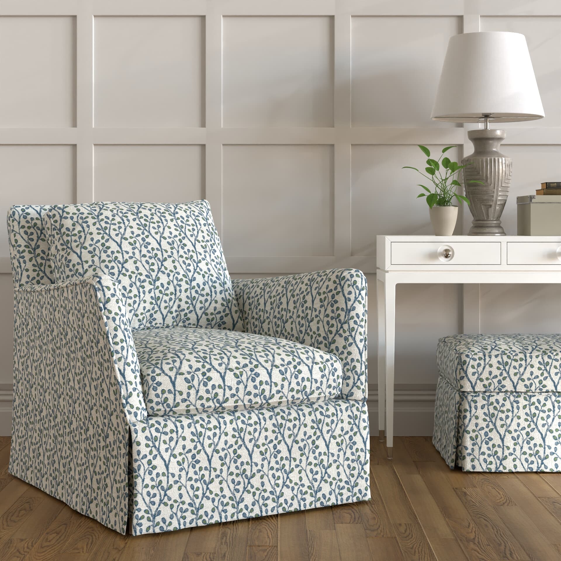 Trudeau 1 Ocean - Stout Textiles Fabric - Stout Textiles Fabric