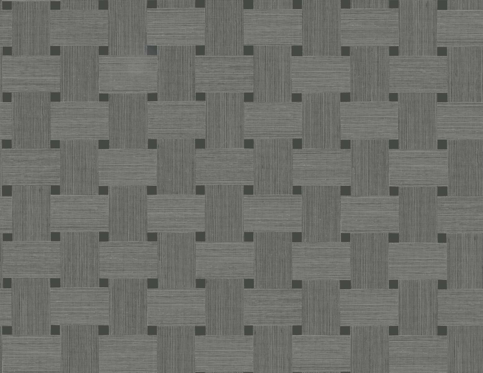 Seabrook Designs TS81808 Even More Textures Basketweave  Wallpaper Greyhound