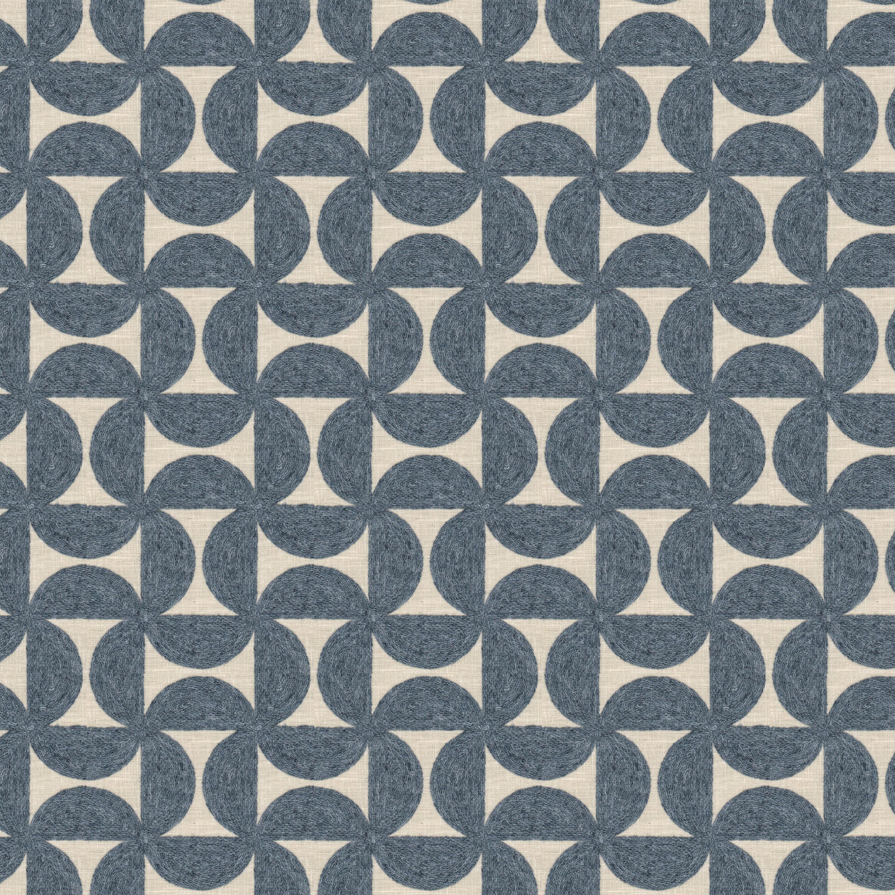 Tyrone 2 Wedgewood by Stout Fabric