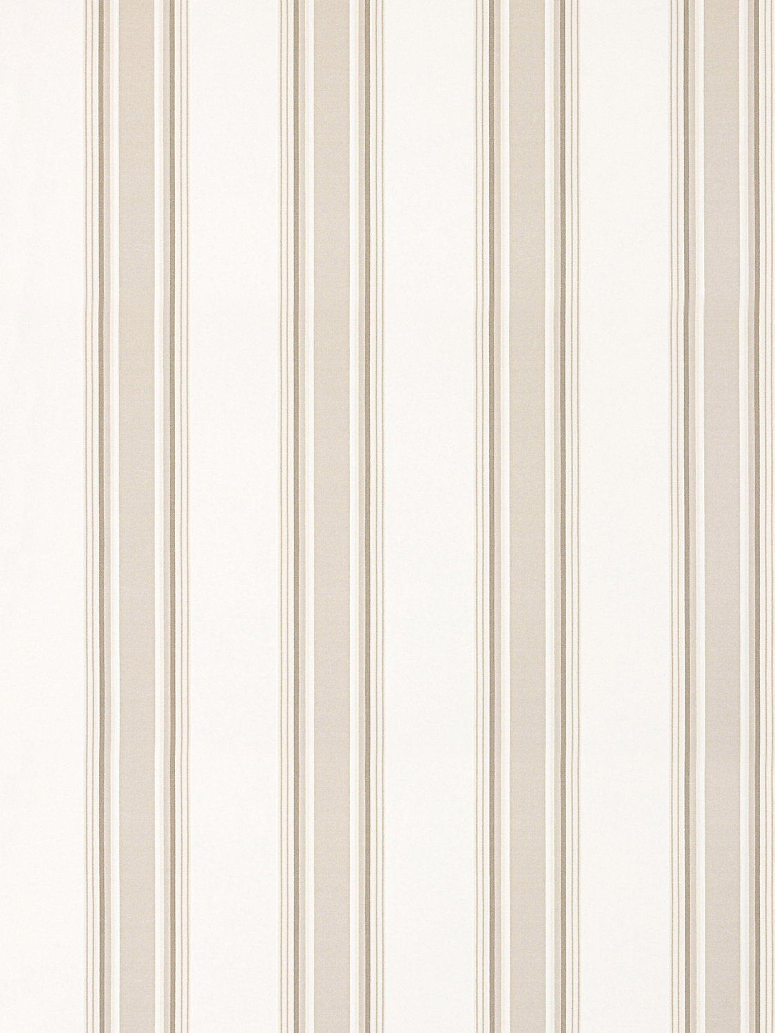 Nolan Stripe - Dune - Scalamandre Wallpaper