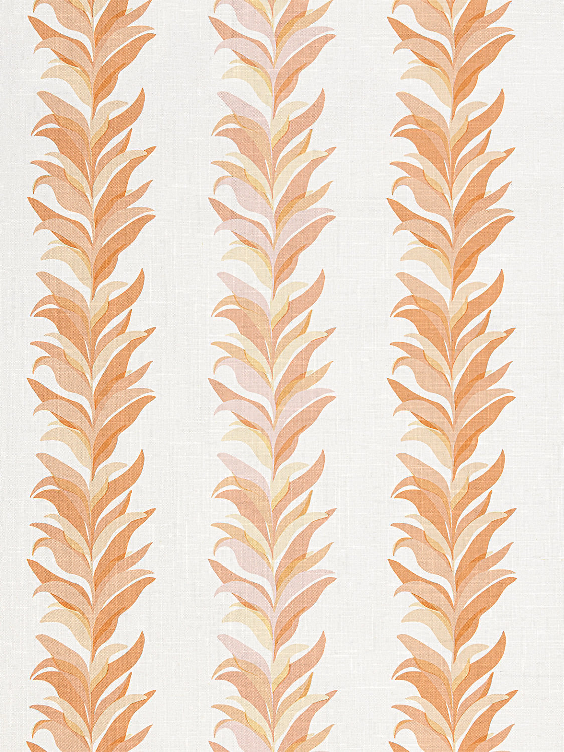 Chira Island - Peach - Scalamandre Wallpaper