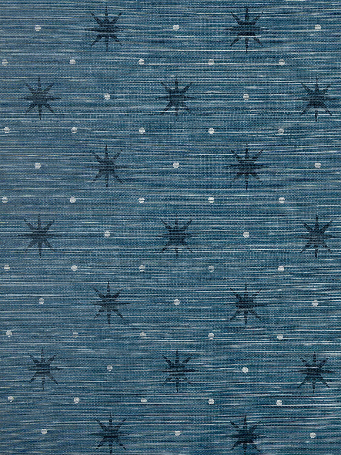 Big Trixie - Navy - Scalamandre Wallpaper