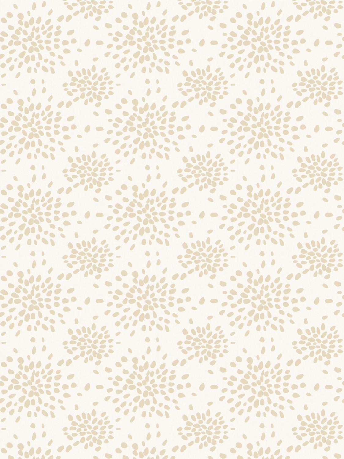 Fireworks - Beige On White