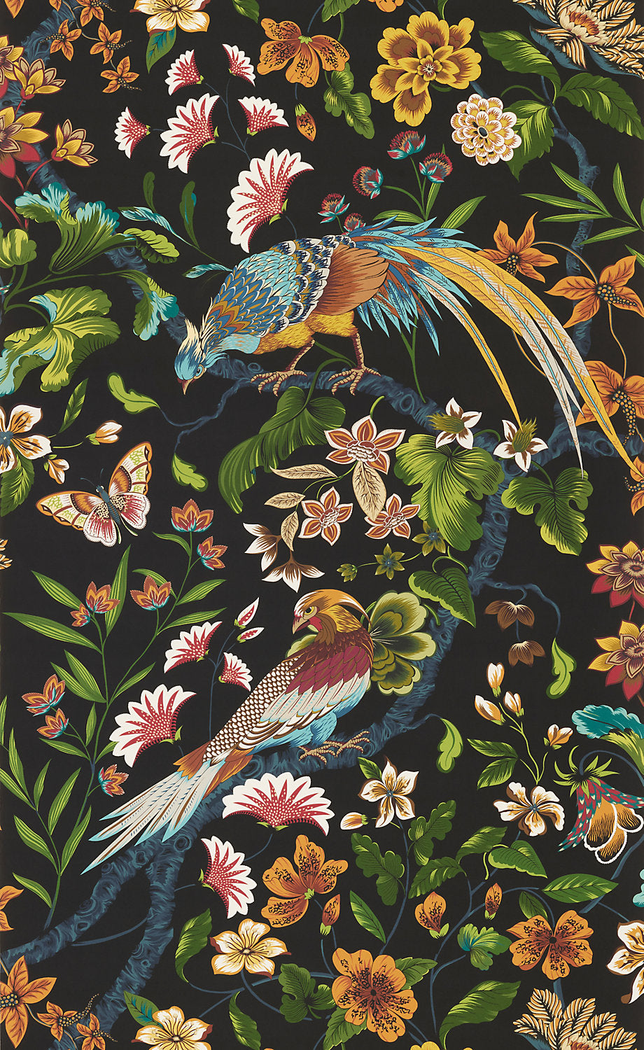 Botany Bay | Wallcovering - Black Ruby