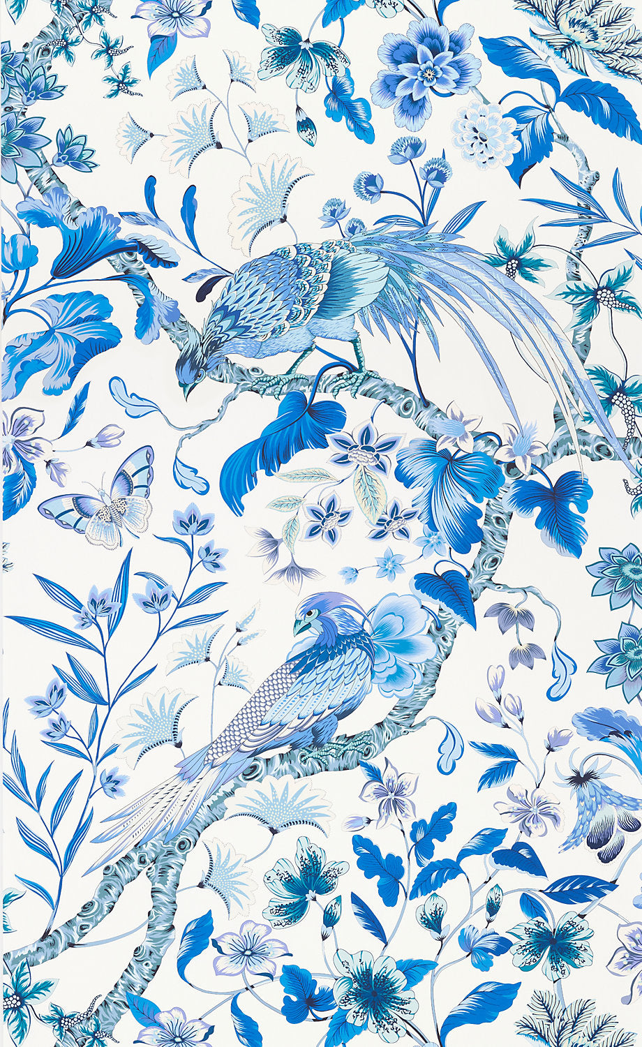 Botany Bay | Wallcovering - Porcelain - Scalamandre Wallpaper