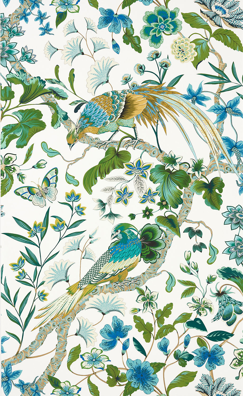 Botany Bay | Wallcovering - Forest - Scalamandre Wallpaper