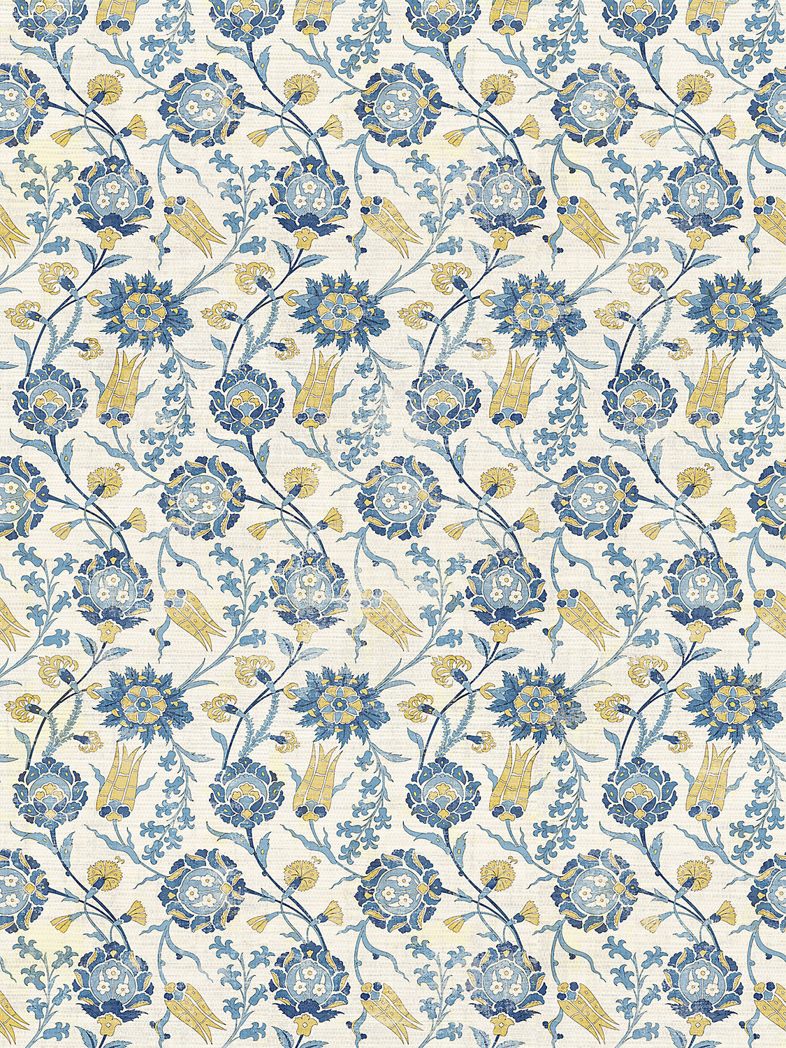 Boudrum Floral - Classic - Scalamandre Wallpaper