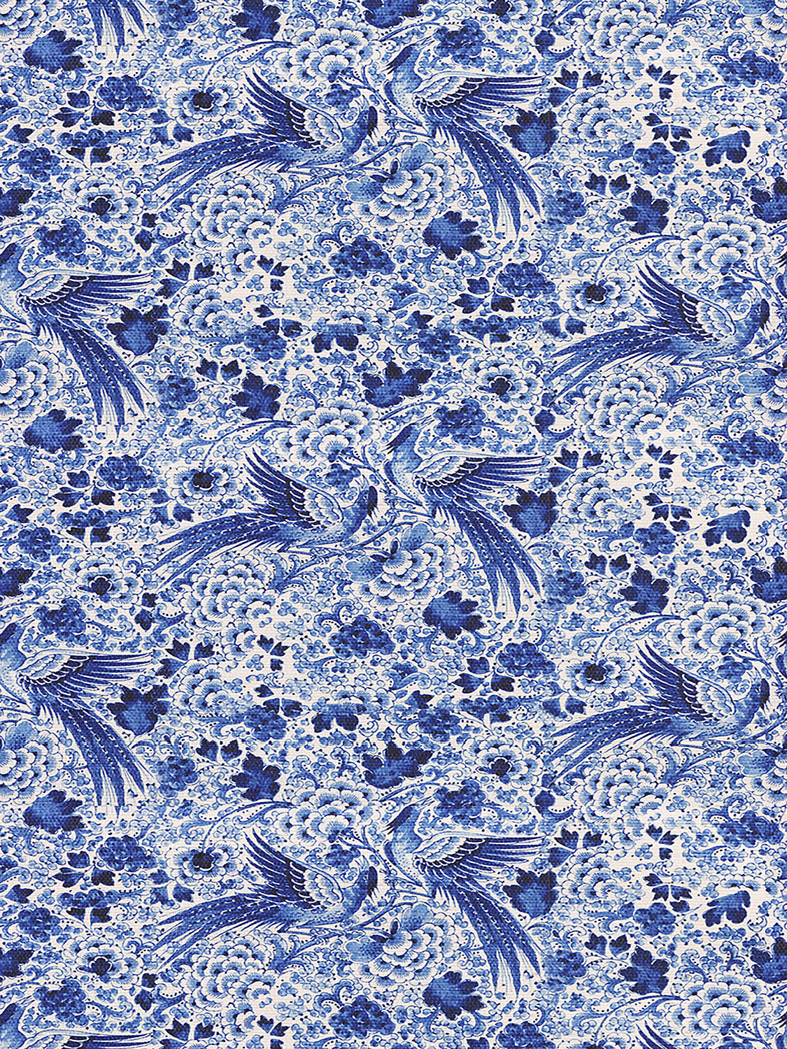 Inspiration - Blue - Scalamandre Wallpaper