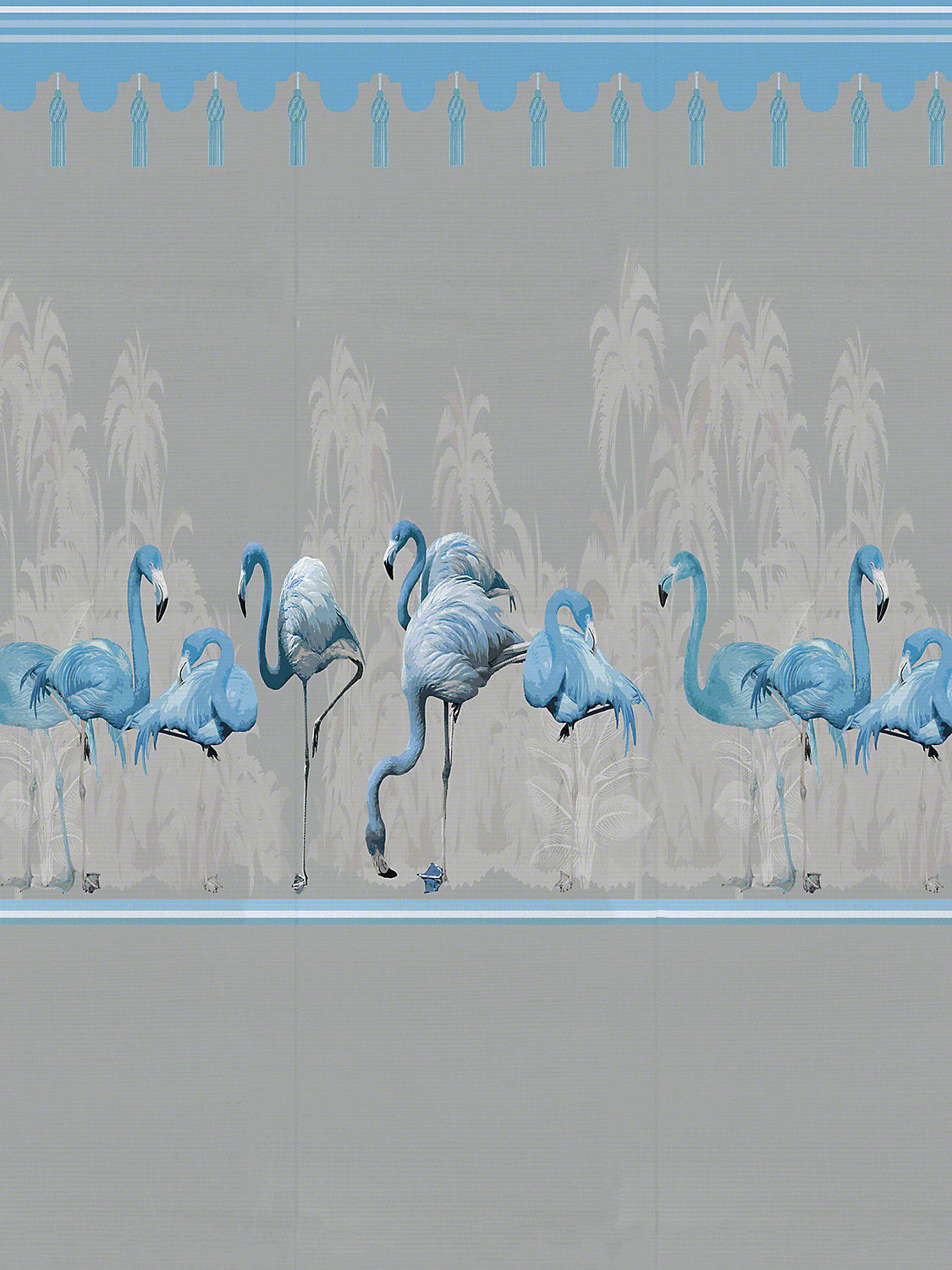 Palm Springs Diptych - Beverley - Right Panel - Scalamandre Wallpaper