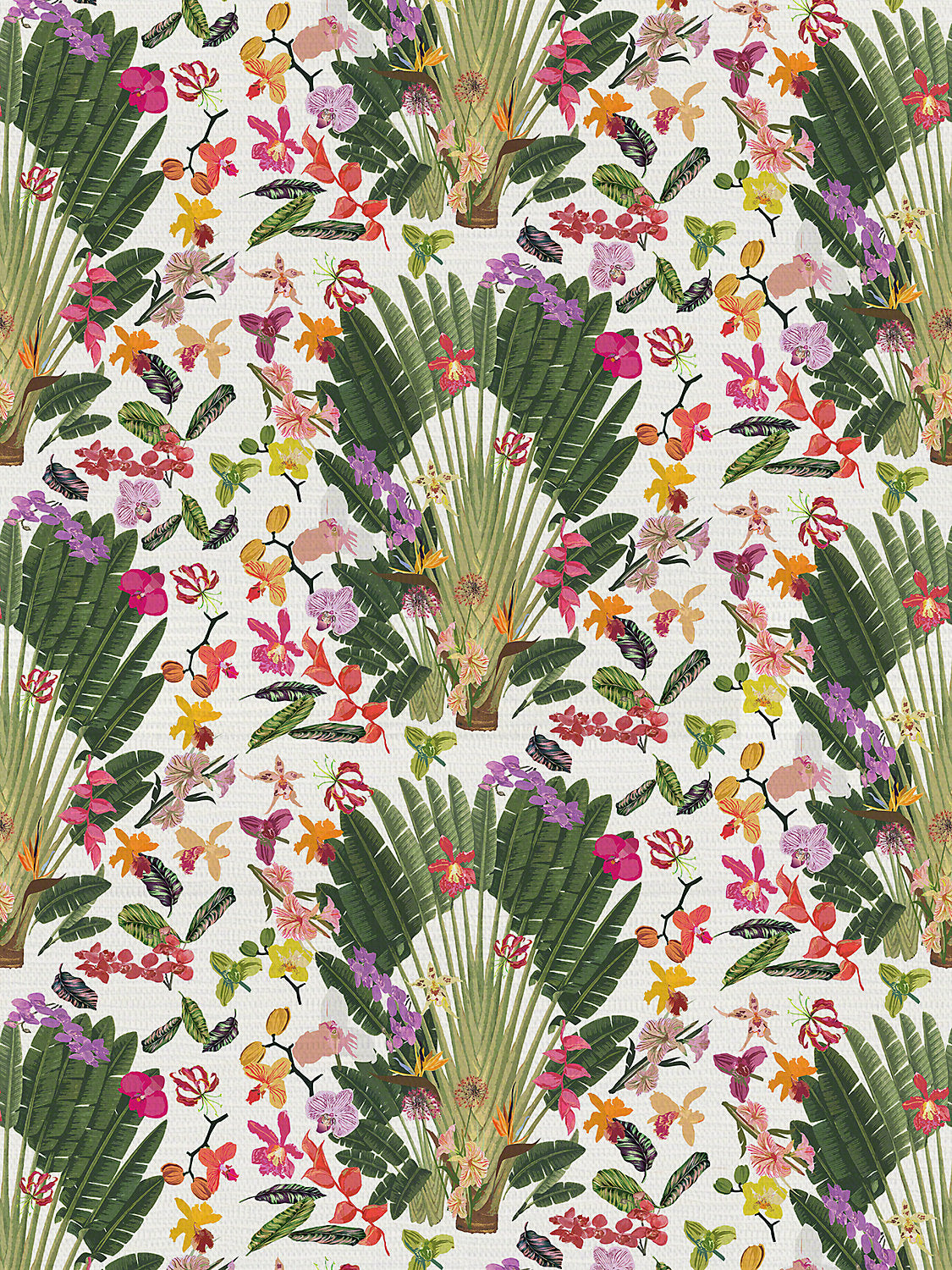 Fantasy Tropical - White