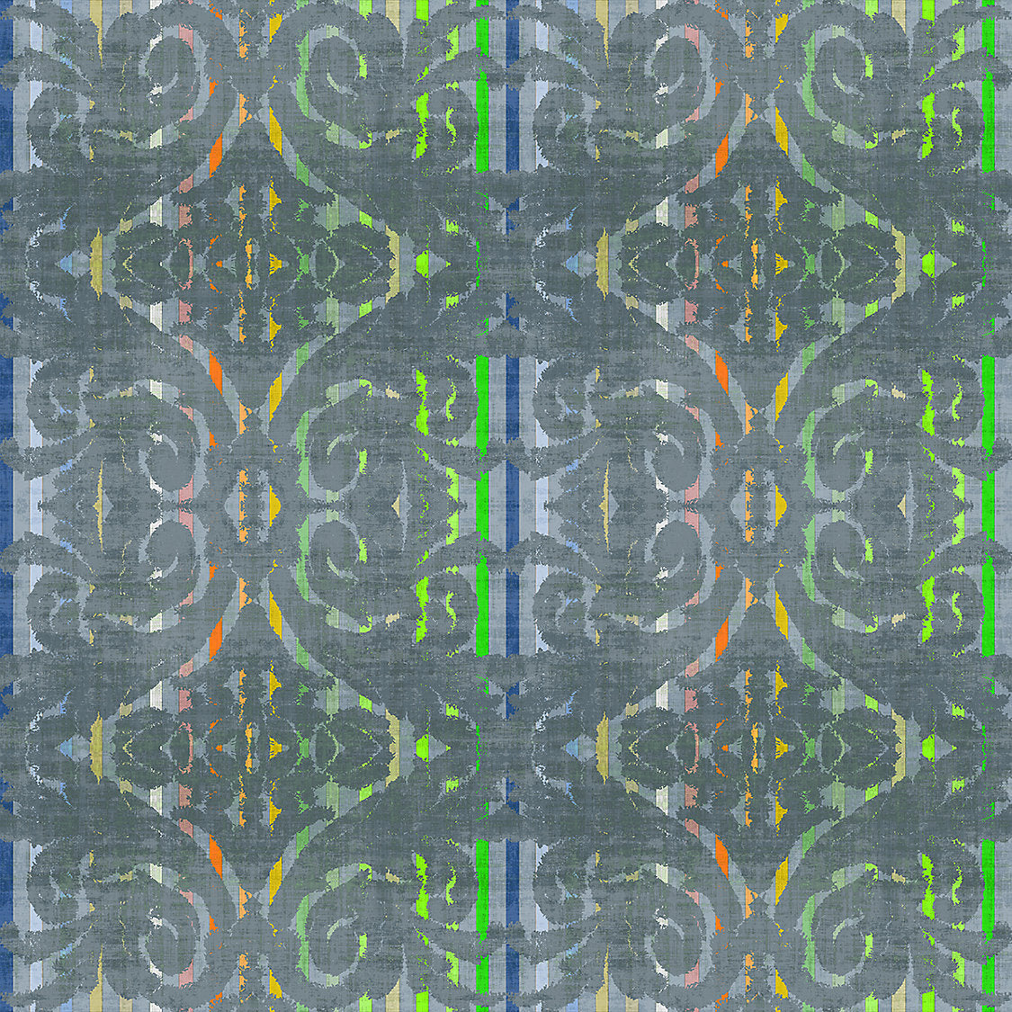 Dapper - Ice - Scalamandre Wallpaper
