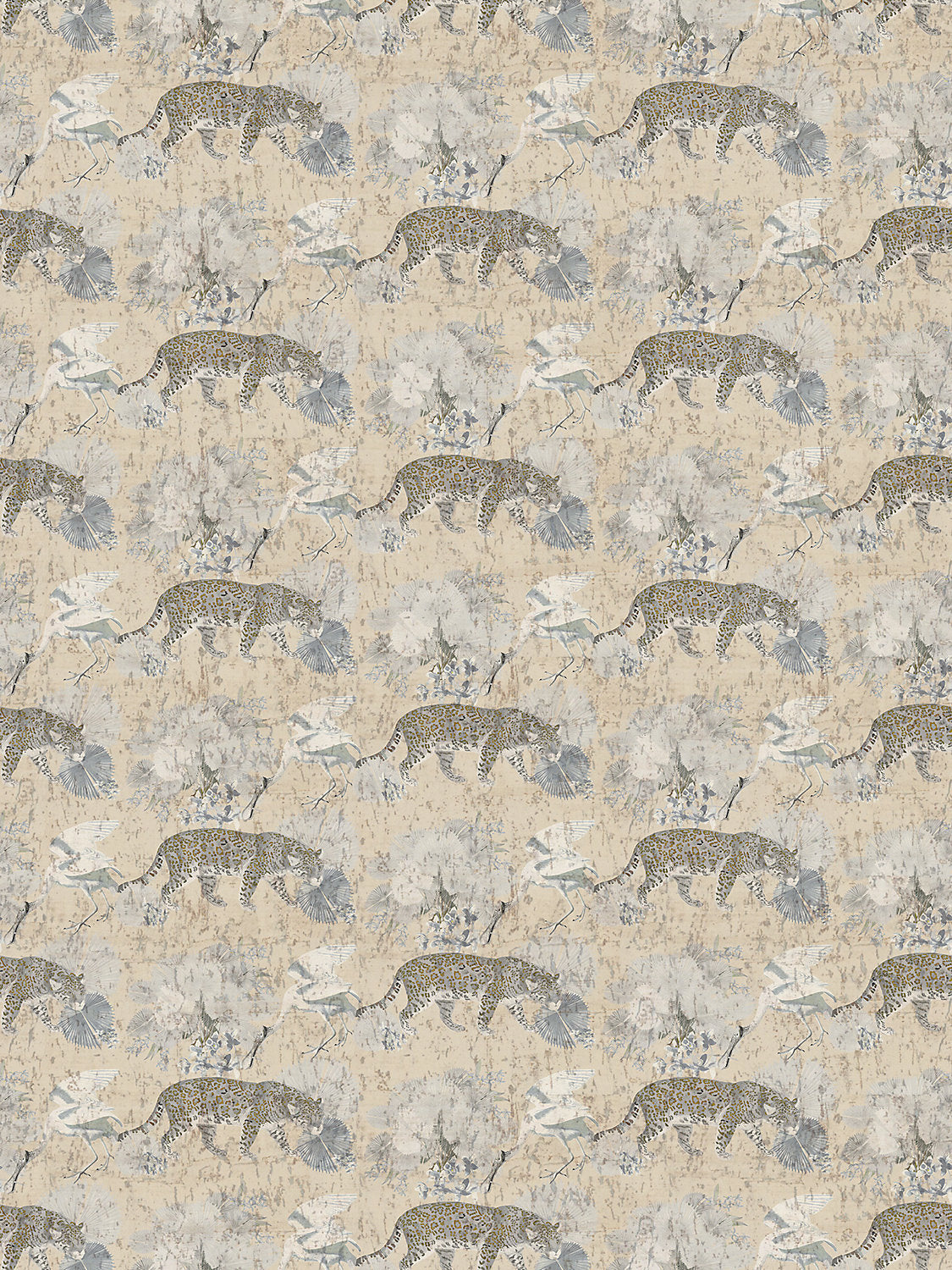 Leopard Walk - Cream
